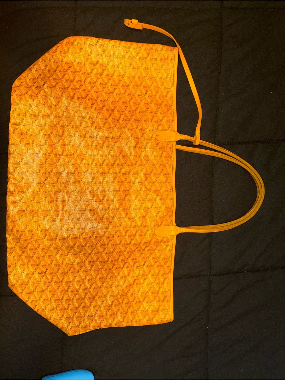 YELLOW GM GOYARD BAG